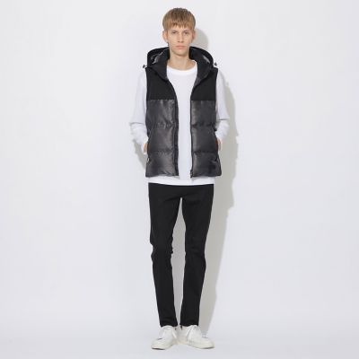WEB限定】シャドーチェックダウンベスト | BLACK LABEL CRESTBRIDGE