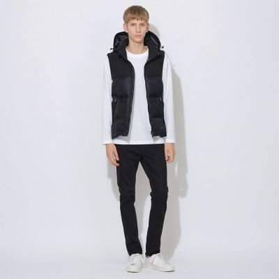 WEB限定】シャドーチェックダウンベスト | BLACK LABEL CRESTBRIDGE