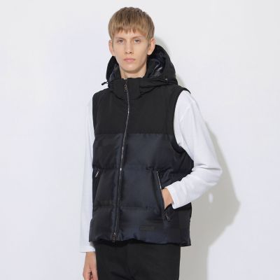 WEB限定】シャドーチェックダウンベスト | BLACK LABEL CRESTBRIDGE