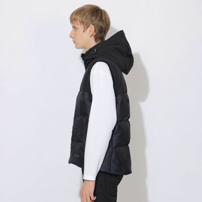 WEB限定】シャドーチェックダウンベスト | BLACK LABEL CRESTBRIDGE