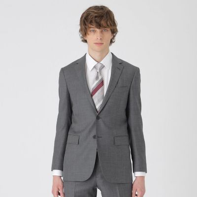 ＜BLACK LABEL CRESTBRIDGE (Men)＞グレーシャークスキンスーツ