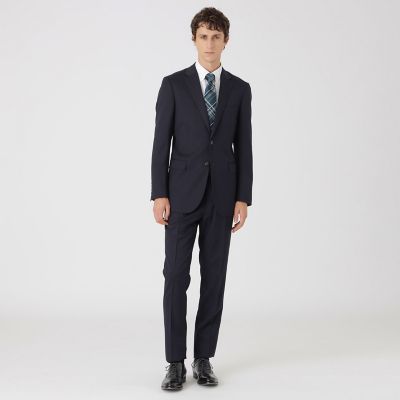 ネイビーソリッドスーツ | BLACK LABEL CRESTBRIDGE (Men)/ブラック