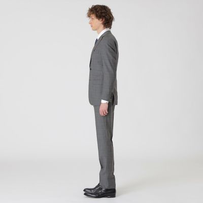 エメラルドグリーンペングレンチェックスーツ | BLACK LABEL