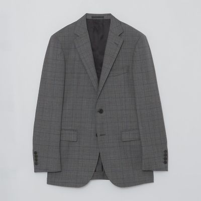 エメラルドグリーンペングレンチェックスーツ | BLACK LABEL