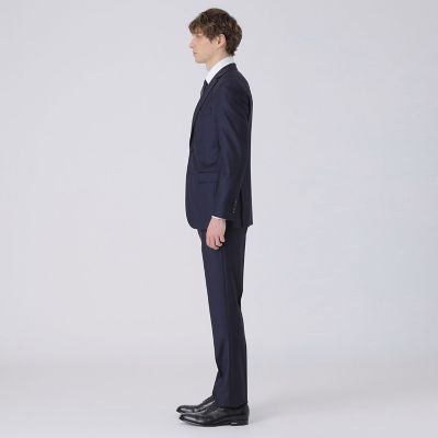 シャークスキンネイビースーツ | BLACK LABEL CRESTBRIDGE (Men