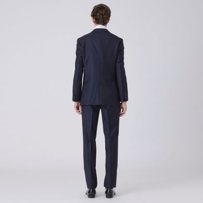 シャークスキンネイビースーツ | BLACK LABEL CRESTBRIDGE (Men