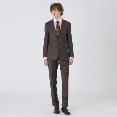 一部店舗限定】Zegna TRAVELLERシャンブレーブラウン