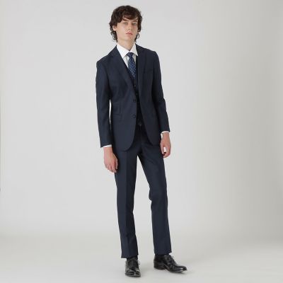 ✨極美品✨ブラックレーベル　オーダースーツ　シャドーCBチェック　Sサイズ PATTERN ORDER SUIT with HIROYUKI KUBOTA｜BLACK LABEL CRESTBRIDGE