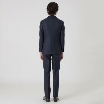 希少 ブラックレーベルクレストブリッジ スリーピース スーツ ネイビー S〜M位 ブラックソリッドスリーピーススーツ（スーツ）｜BLACK LABEL