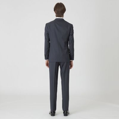 MIYUKIヘップバーングレーTOPツイルスーツ | BLACK LABEL