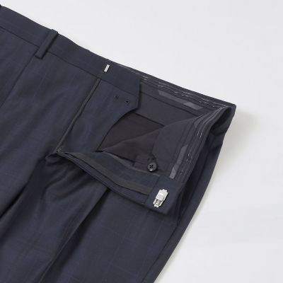 一部店舗限定】LORO PIANAネイビーマルチカラーチェック