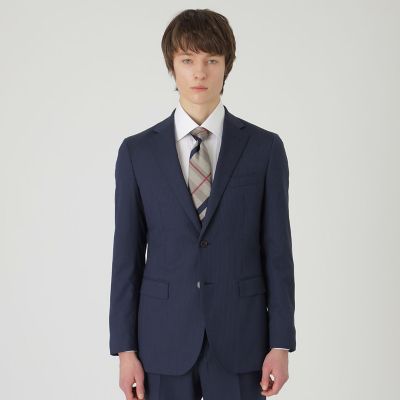 ＜BLACK LABEL CRESTBRIDGE (Men)＞【一部店舗限定】ネイビーシャドーストライプスーツ