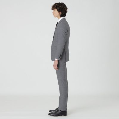 一部店舗限定】ライトグレーミルドチェックスーツ | BLACK LABEL