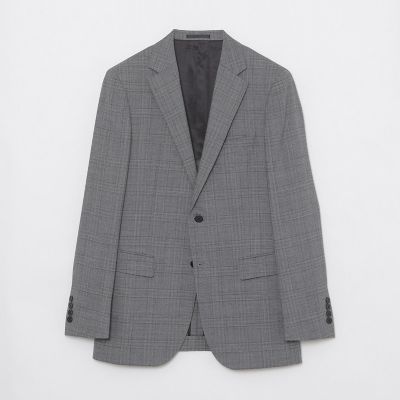 一部店舗限定】ライトグレーミルドチェックスーツ | BLACK LABEL