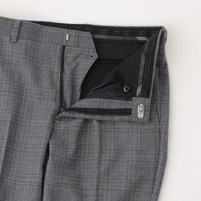一部店舗限定】ライトグレーミルドチェックスーツ | BLACK LABEL