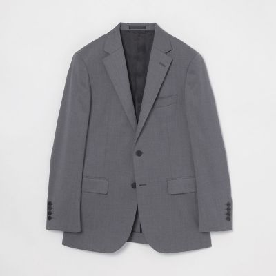 新品 バーバリーブラックレーベル グレー シャークスキン シングルスーツ 38R 一部店舗限定】シャークスキンスーツ | BLACK LABEL CRESTBRIDGE (Men