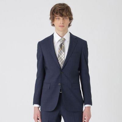 ＜BLACK LABEL CRESTBRIDGE (Men)＞【一部店舗限定】ブルーグレンチェックスーツ