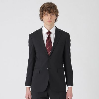 ＜BLACK LABEL CRESTBRIDGE (Men)＞【一部店舗限定】ブラックソリッドスーツ