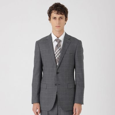 ＜BLACK LABEL CRESTBRIDGE (Men)＞【一部店舗限定】グレーライトブルーウィンドーペンスーツ