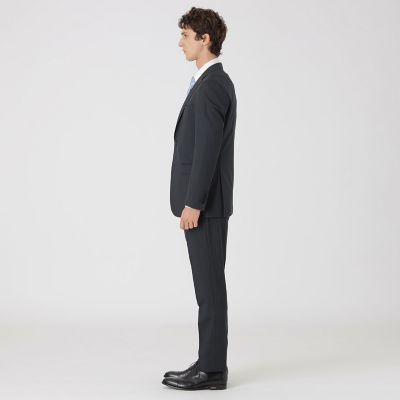 週末特価【超美品】グレーピンストライプスーツ ブラックレーベル クレストブリッジ ブラックレーベルクレストブリッジ BLACK LABEL CRESTBRIDGE 【一部