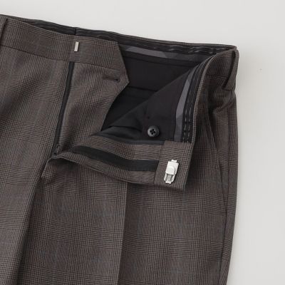 【一部店舗限定】MINOVAクラシカルブラウングレンチェックスーツ | BLACK LABEL CRESTBRIDGE (Men)/ブラック ...