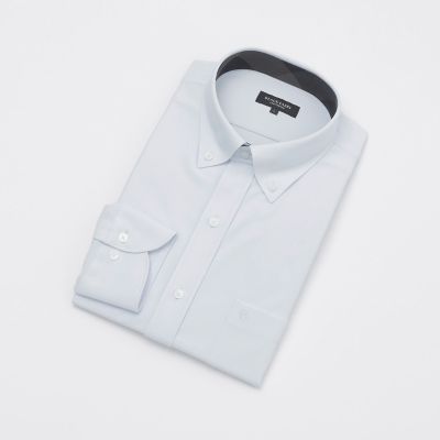 トリコットソリッドボタンダウンシャツ | BLACK LABEL CRESTBRIDGE