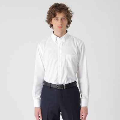 ハーフスケールシャドークレストブリッジチェックボタンダウンシャツ