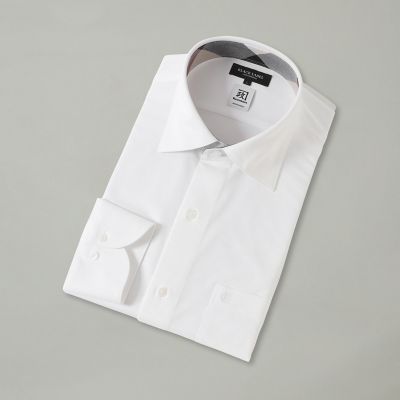 ＜BLACK LABEL CRESTBRIDGE (Men)＞【一部店舗限定】カネマサプレミアムソリッドジャージーセミワイドカラーシャツ