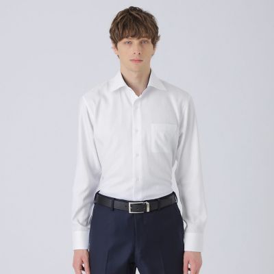 ハイストレッチシャドーストライプセミワイド | BLACK LABEL
