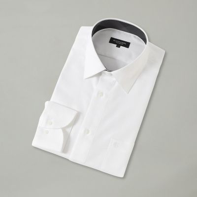 ＜BLACK LABEL CRESTBRIDGE (Men)＞【一部店舗限定】プレミアムギザコットンツイルレギュラーカラーシャツ