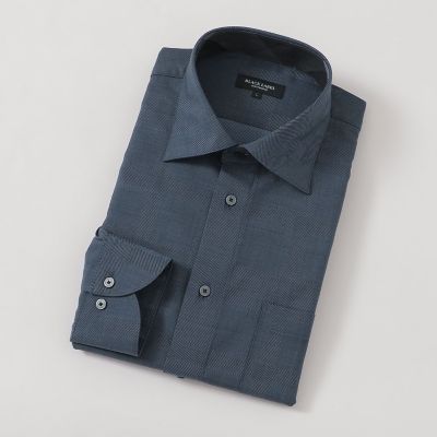 ウォッシャブルウールシャドークレストブリッジチェックセミワイド