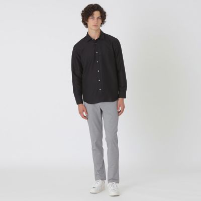 オーガニックコットンピンオックスシャツ | BLACK LABEL CRESTBRIDGE