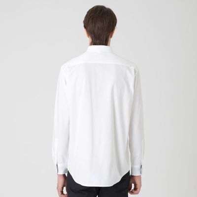 シャドーチェックニットドッキングシャツ | BLACK LABEL CRESTBRIDGE