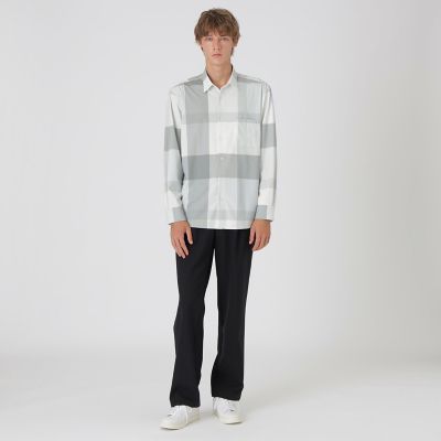 トリコットクレストブリッジチェックシャツ | BLACK LABEL CRESTBRIDGE