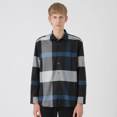 フランネルクレストブリッジチェックシャツ | BLACK LABEL CRESTBRIDGE