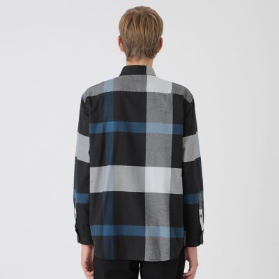フランネルクレストブリッジチェックシャツ | BLACK LABEL CRESTBRIDGE