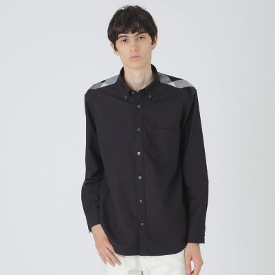 ショルダーチェックオックスシャツ | BLACK LABEL CRESTBRIDGE (Men