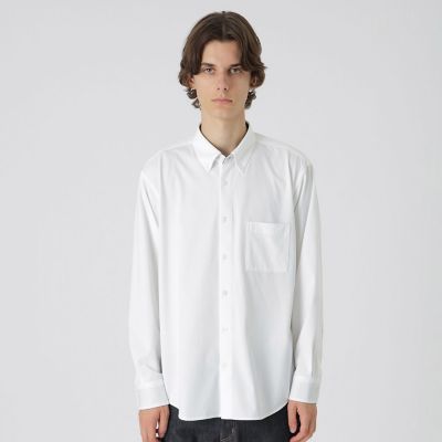 ＜BLACK LABEL CRESTBRIDGE (Men)＞マーセライズプレーティングシャツ