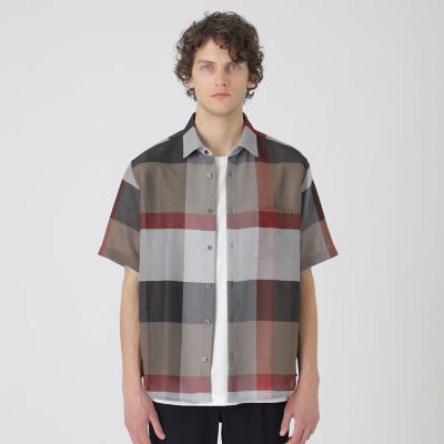 クレストブリッジチェックカラミシャツ | BLACK LABEL CRESTBRIDGE