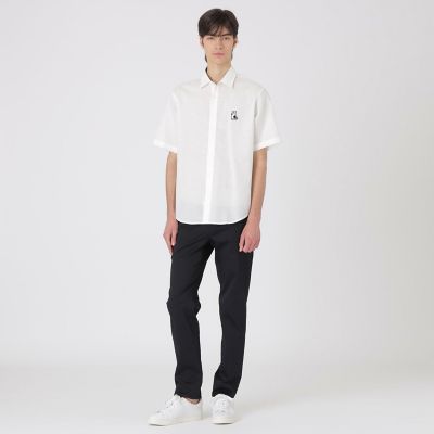 コーギーワッペンハーフスリーブシャツ | BLACK LABEL CRESTBRIDGE