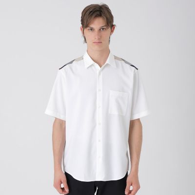 BLACK lab．】ハイストレッチトリコットチェックシャツ