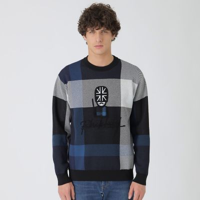 ガーズマンクレストブリッジチェックニット | BLACK LABEL CRESTBRIDGE