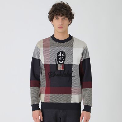 ガーズマンクレストブリッジチェックニット | BLACK LABEL CRESTBRIDGE