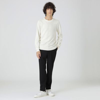 シャドーチェッククルーネックニット | BLACK LABEL CRESTBRIDGE (Men