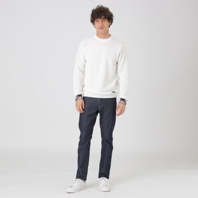 パーシャルチェックヴィスコンフィーニット | BLACK LABEL CRESTBRIDGE