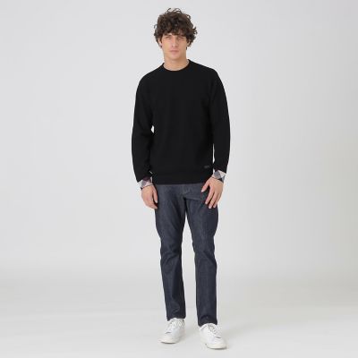 パーシャルチェックヴィスコンフィーニット | BLACK LABEL CRESTBRIDGE