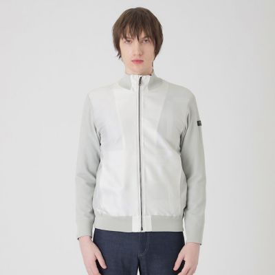 シャドーチェックコンビニットブルゾン | BLACK LABEL CRESTBRIDGE