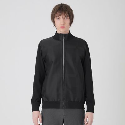 シャドーチェックコンビニットブルゾン | BLACK LABEL CRESTBRIDGE