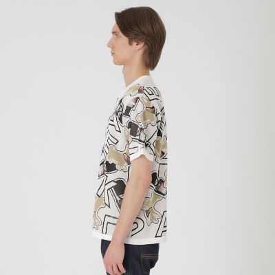 ガーズマン＆コーギーニットTシャツ | BLACK LABEL CRESTBRIDGE (Men