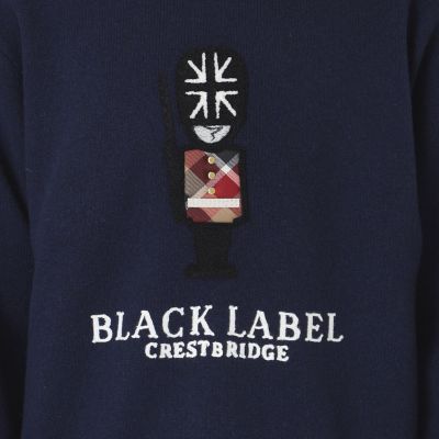 ガーズマンエンブロイダリーニット | BLACK LABEL CRESTBRIDGE (Men